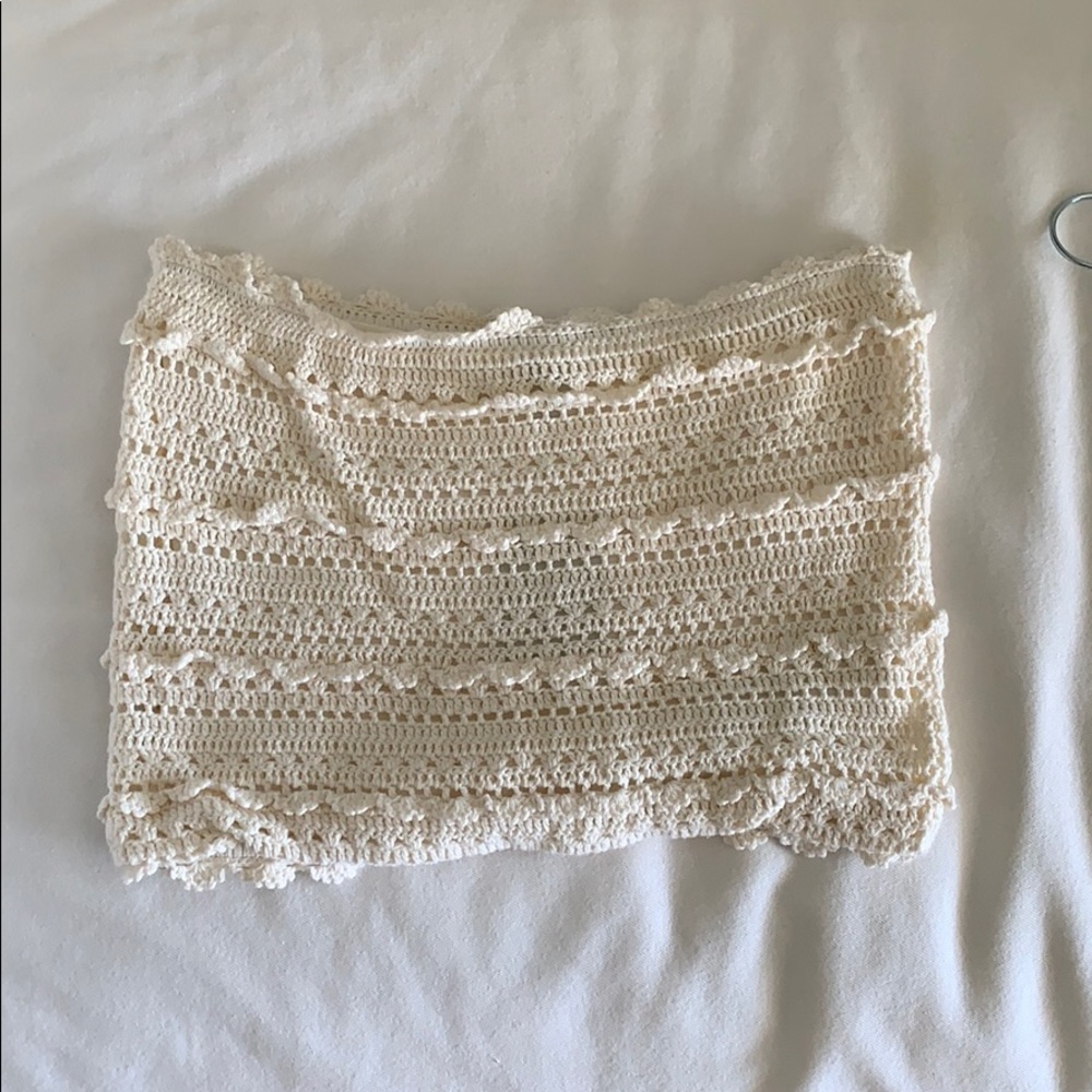 NWT Forever 21 Crochet Tube Top